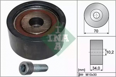 WILMINK GROUP wg1097483 -  Паразитный / Ведущий ролик, зубчатый ремень